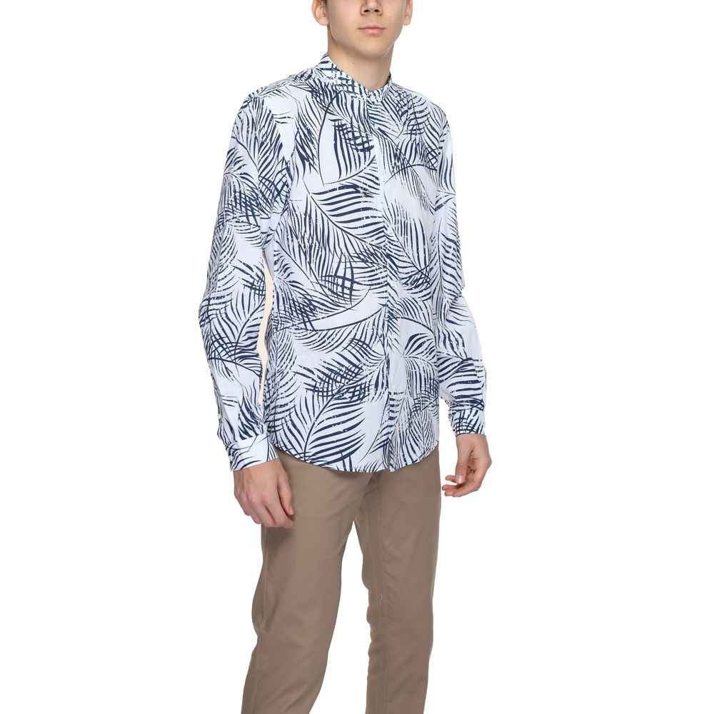 Antony Morato blue cotton shirt